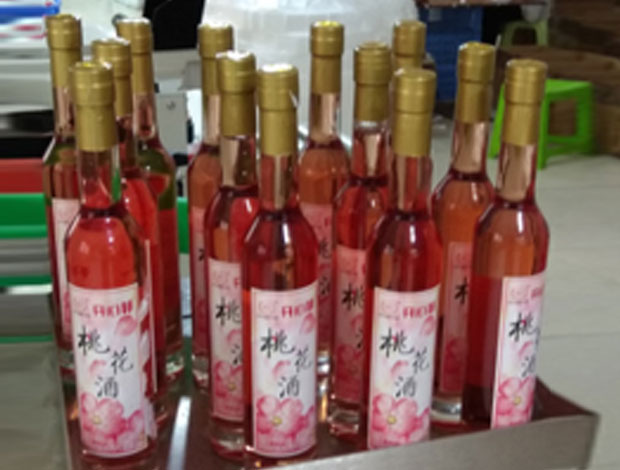 （视频）黄氏酒坊全自动立式圆瓶贴标机AS-C02