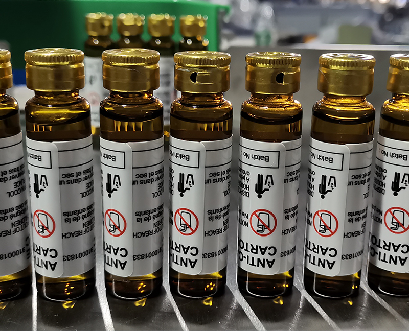 （视频） 口服液瓶打码贴标2 全自动卧式圆瓶贴标机AS-C05