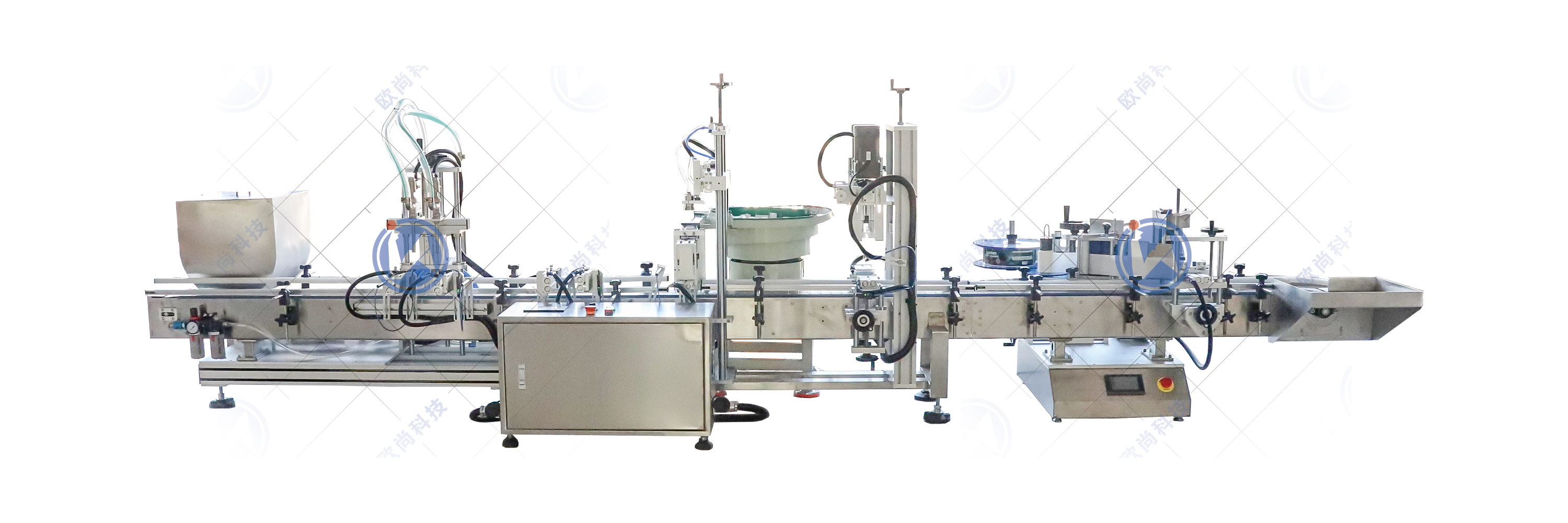 桌面式灌装生产线：多行业应用的理想之选